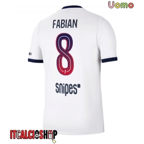 Paris Saint-Germain Fabian Ruiz #8 Seconda Maglia 2026-27 Manica Corta